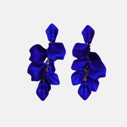 Royal Blue Dancing Petals