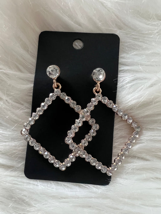 Diamond Bling Earrings