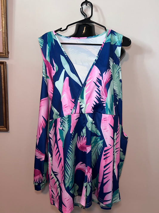 2x Tropical Romper