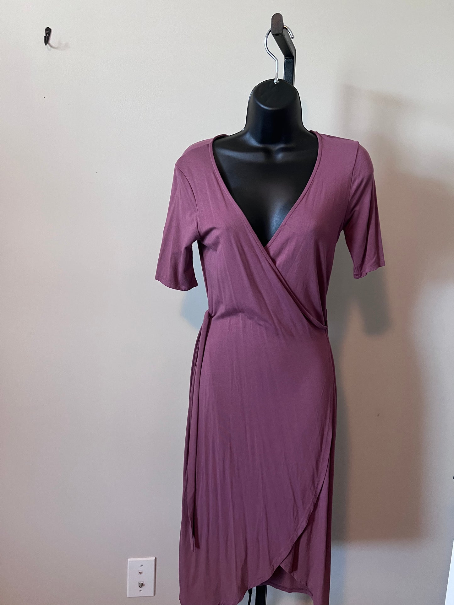 Mauve Wrap Dress