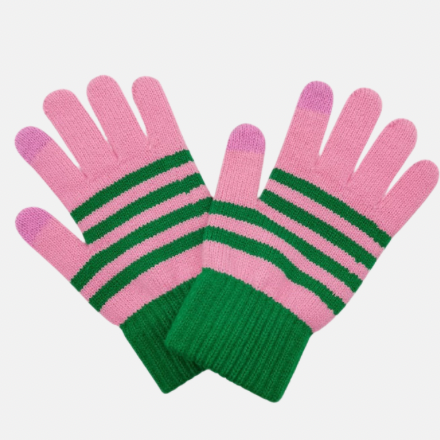 Pretty Striped Gloves