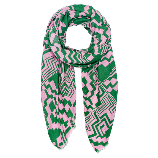 Pretty Printed Oversized Scarf